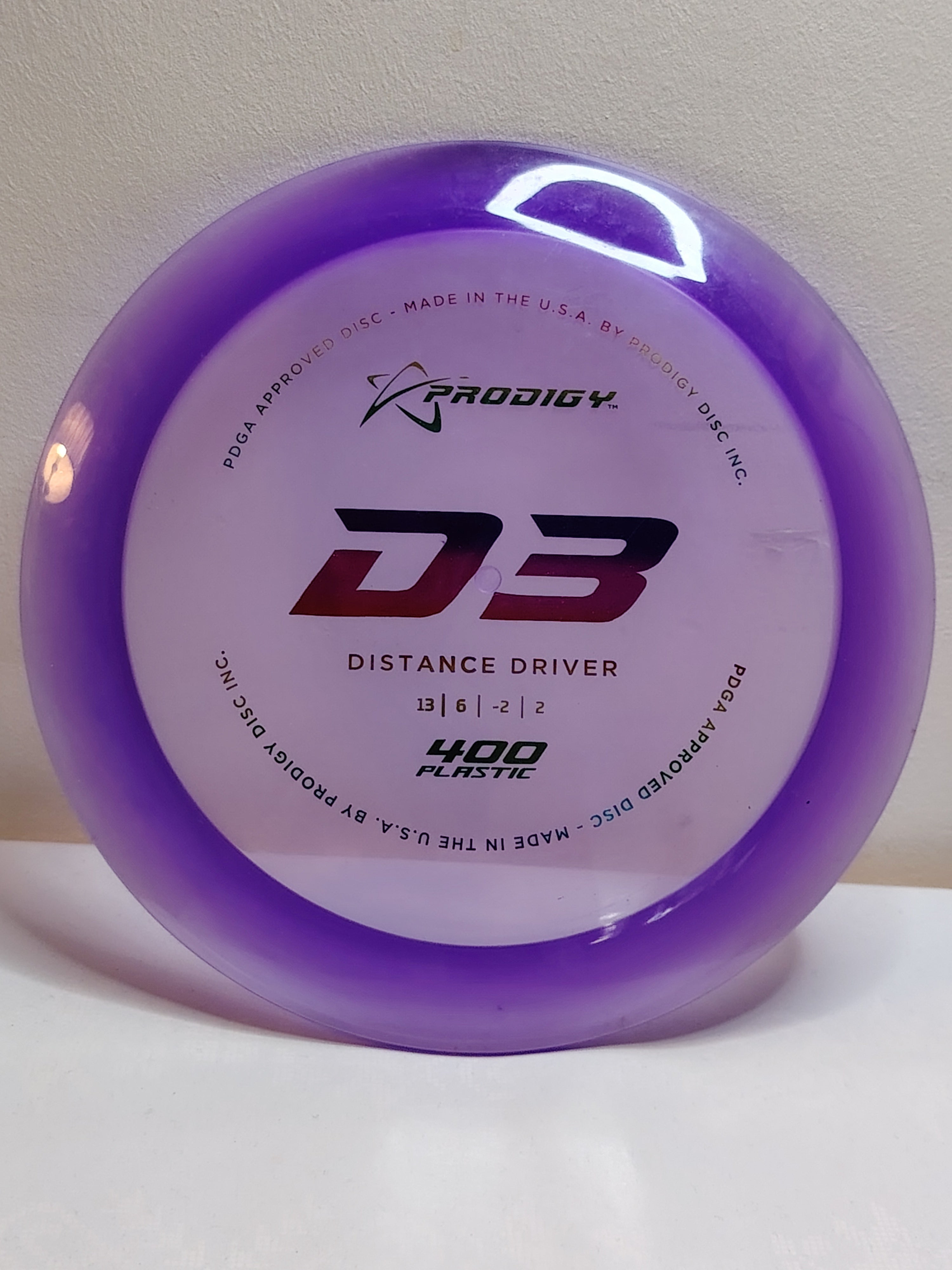Prodigy Disc D3 400 – Distanziatore 170-174g – Scegli Il Tuo Colore – Volo Massimo
