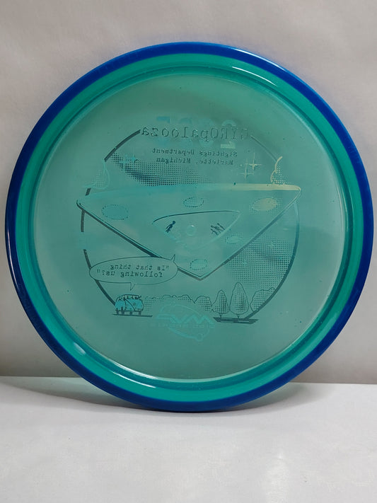 Axiom Discs Pyro – Particle Glow Proton, Gyropalooza 2025 Edition, sininen, 176 g, Kunto: Käyttämätön
