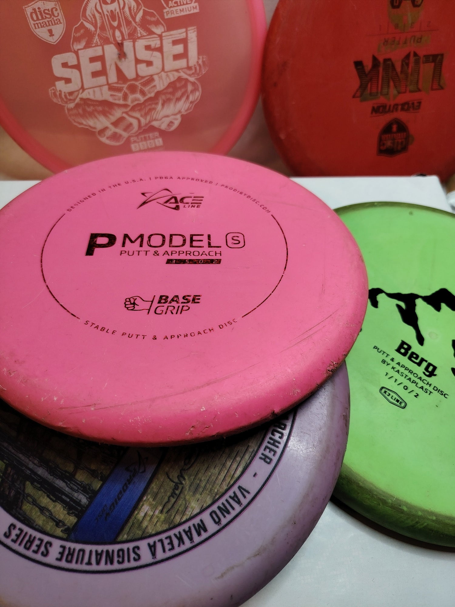 Putterit ja lähestymiskiekot