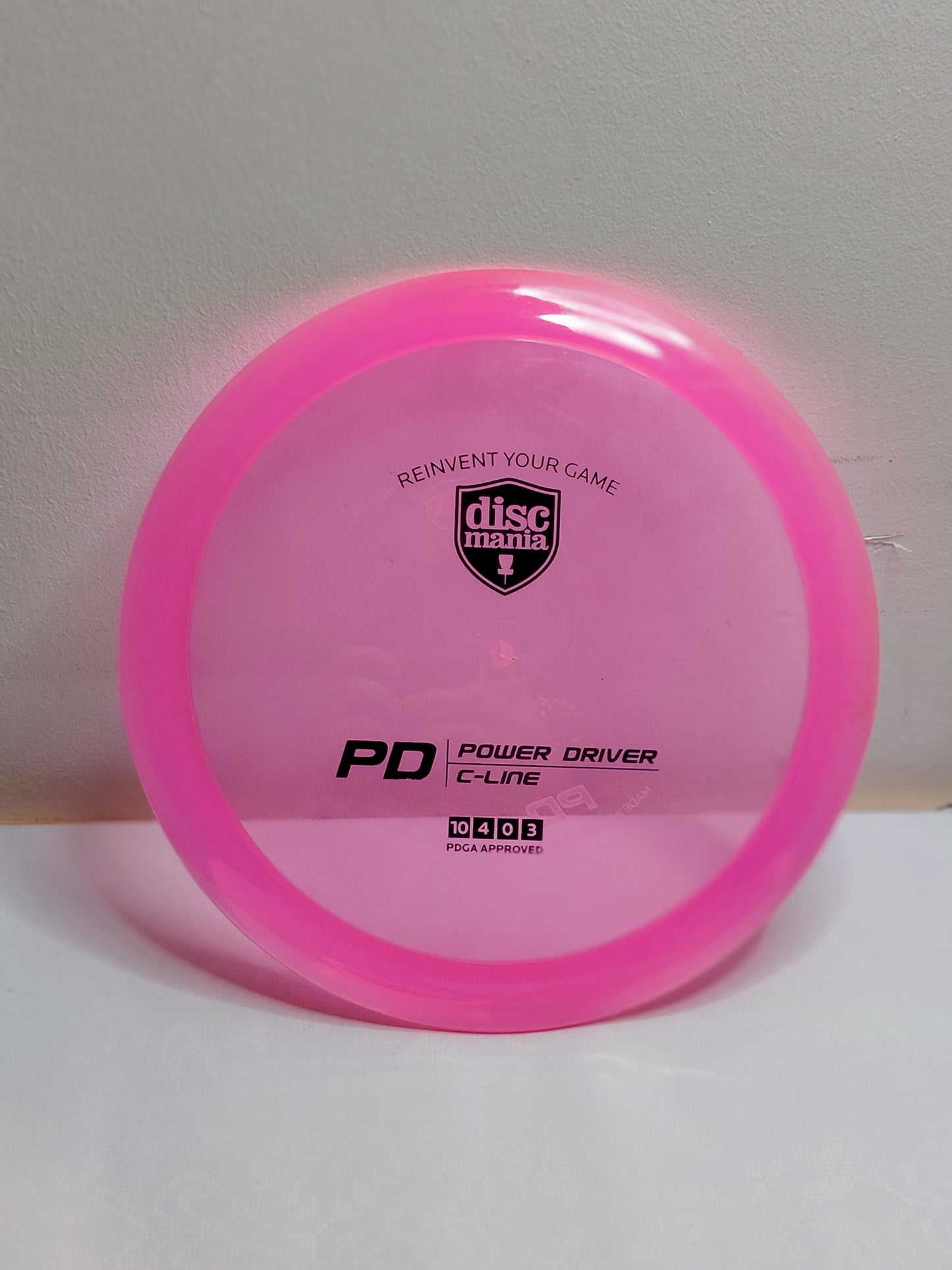 Discmania C‑Line PD (käyttämätön, paino 173 g, ( pinkki)