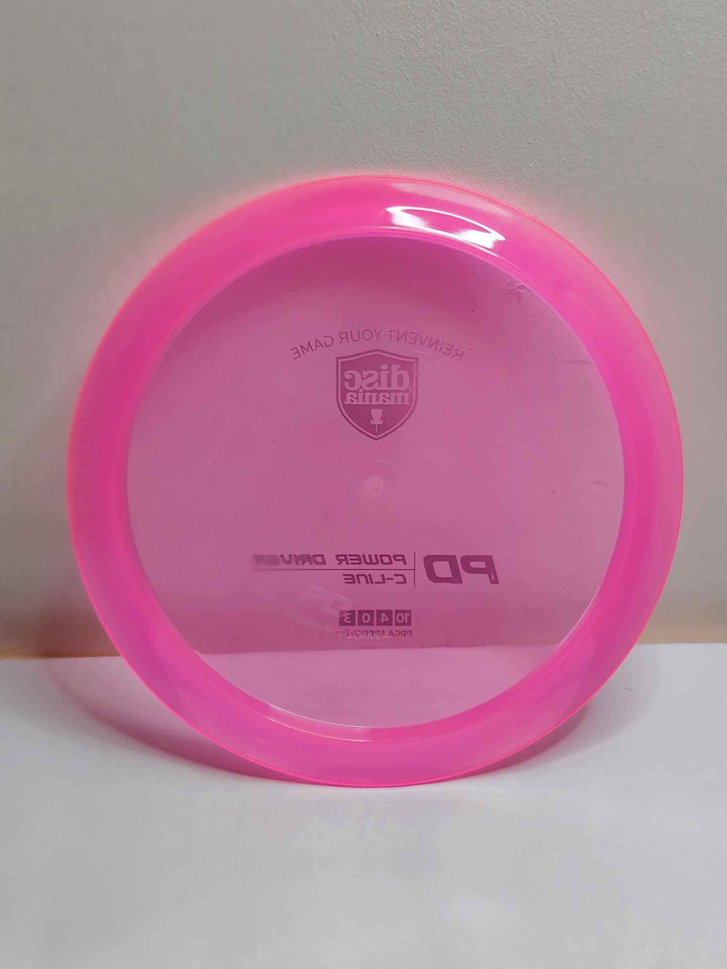 Discmania C‑Line PD (käyttämätön, paino 173 g, ( pinkki)