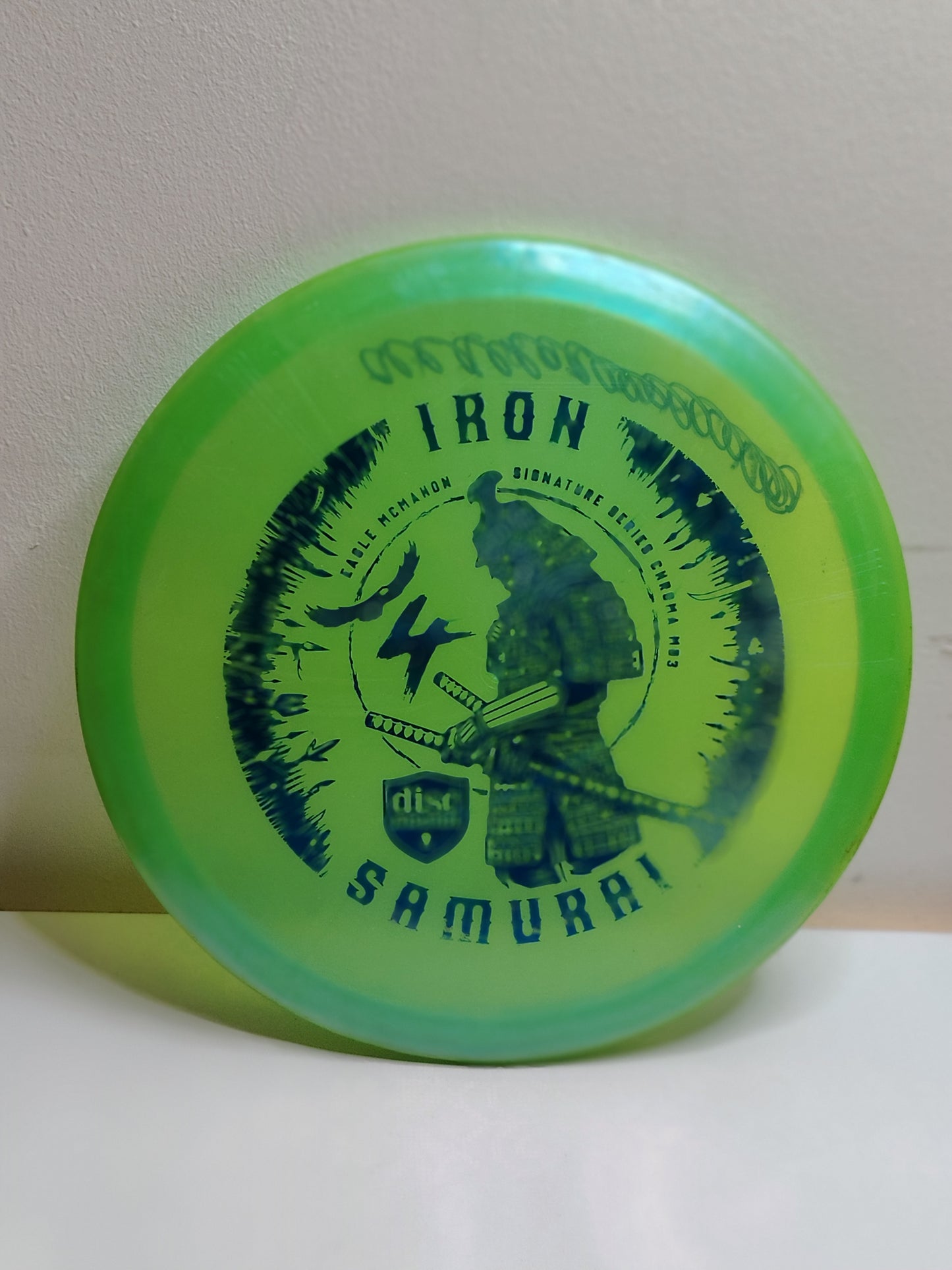 Discmania Iron Samurai 4 (Chroma MD3 – Eagle McMahon Signature) – Vihreä 180g