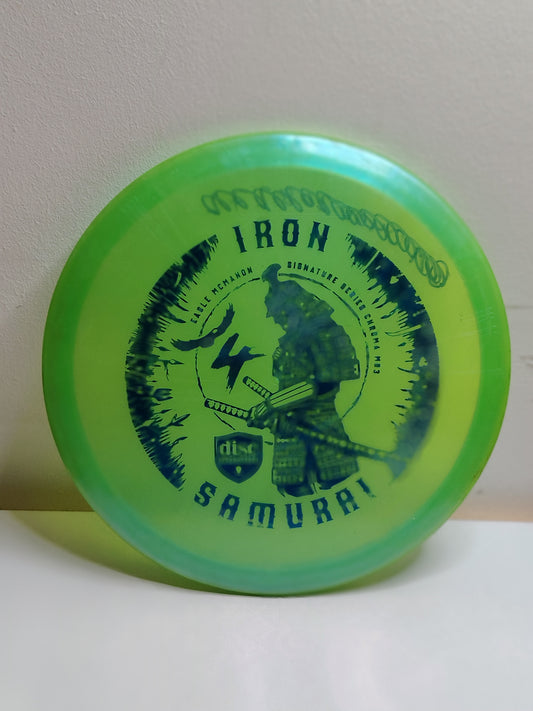 Discmania Iron Samurai 4 (Chroma MD3 – Eagle McMahon Signature) – Vihreä 180g