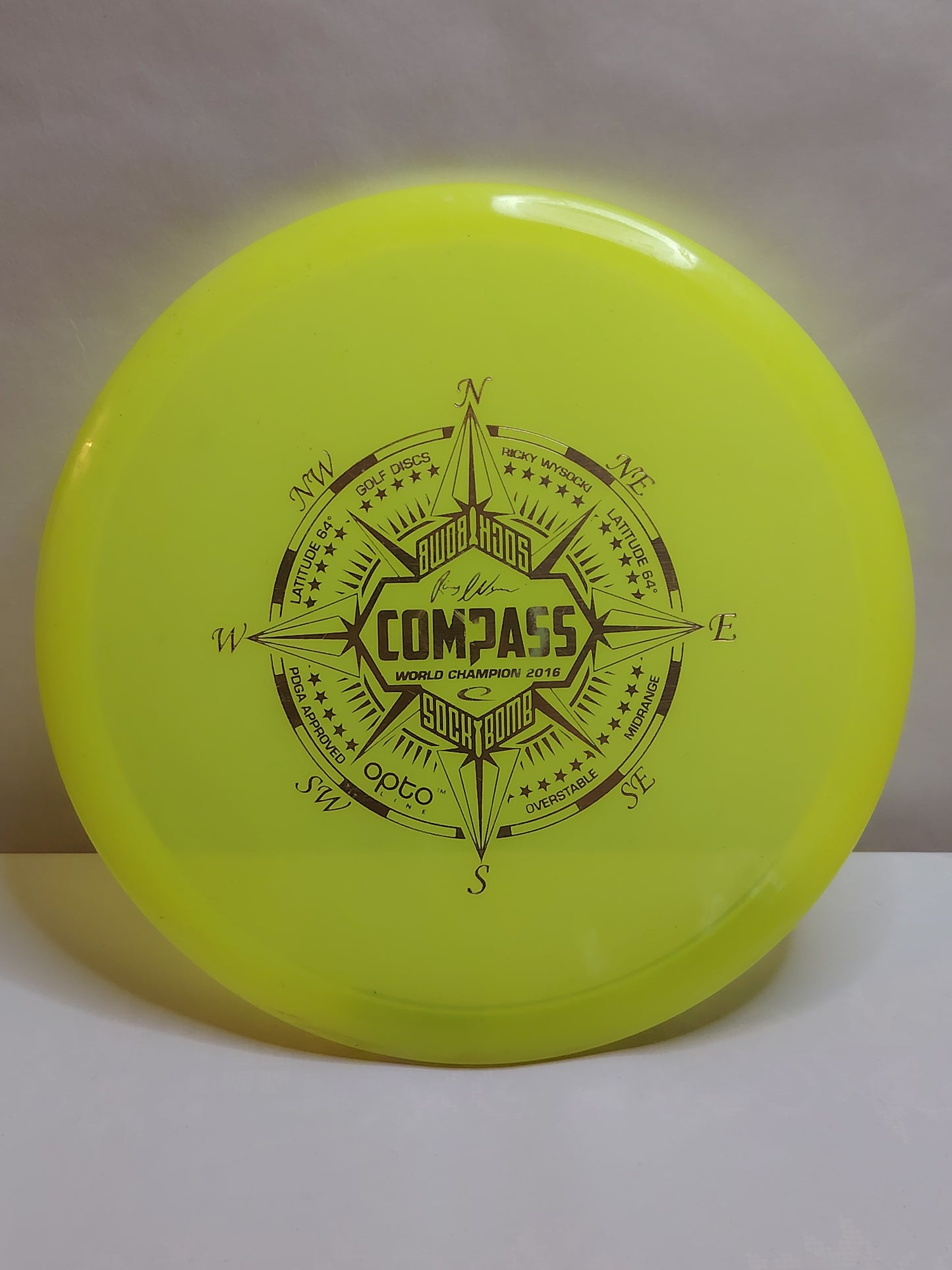 Latitude 64 Compass (Opto – Ricky Wysocki World Champion 2016)  Keltainen 178g