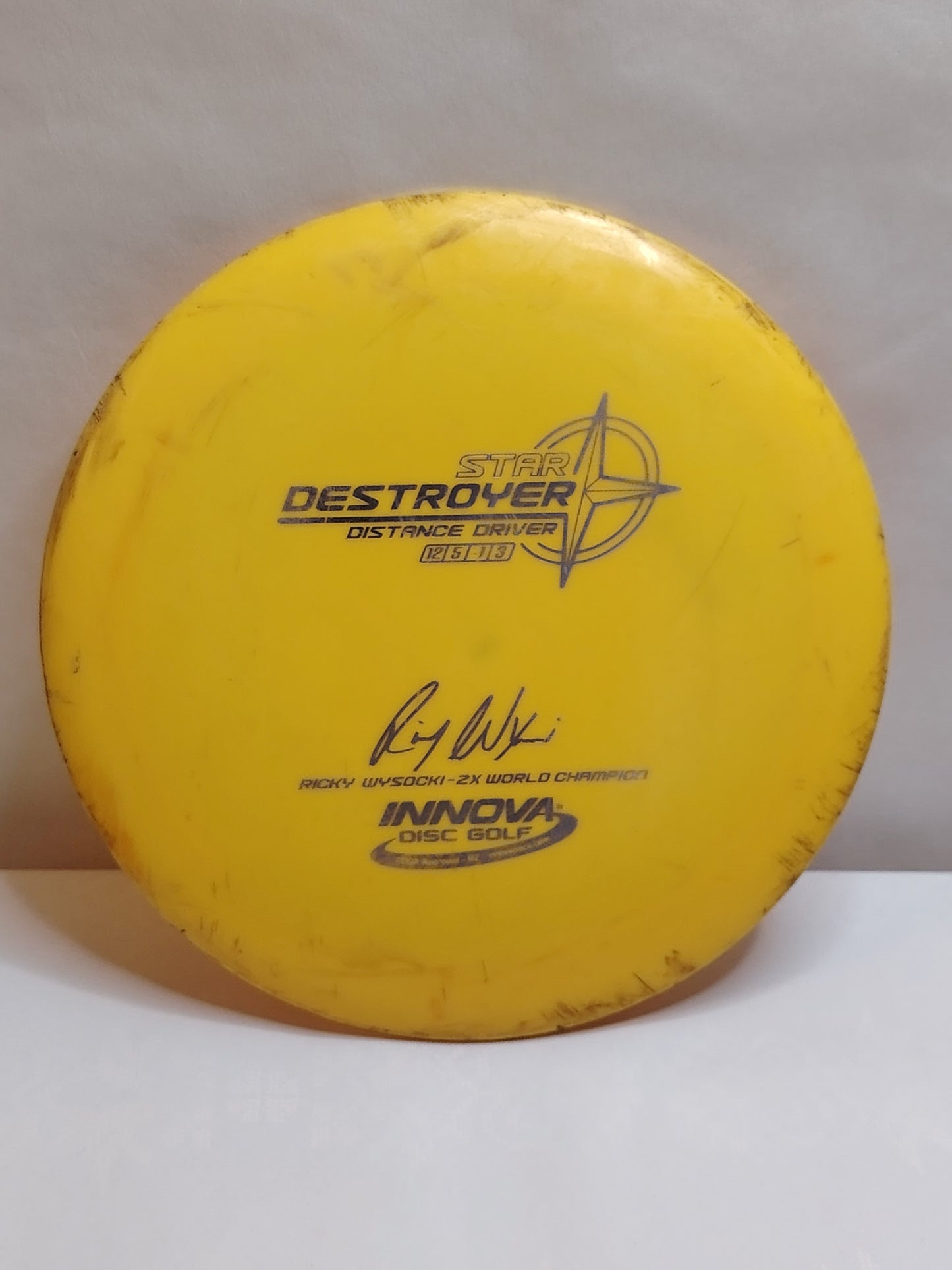 Innova Destroyer (Star – Ricky Wysocki 2x World Champion)  Keltainen 175g