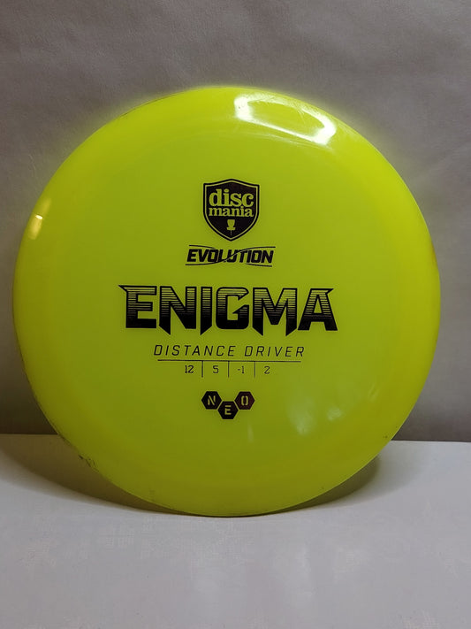 Discmania Enigma (Evolution Neo) – Keltainen 173g