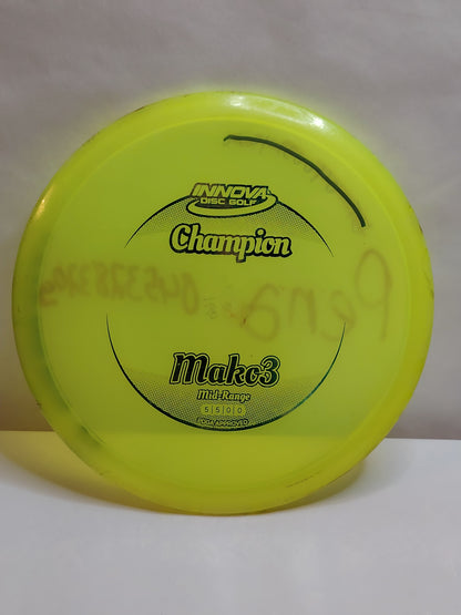 Innova Mako3 (Champion) – Keltainen 166g