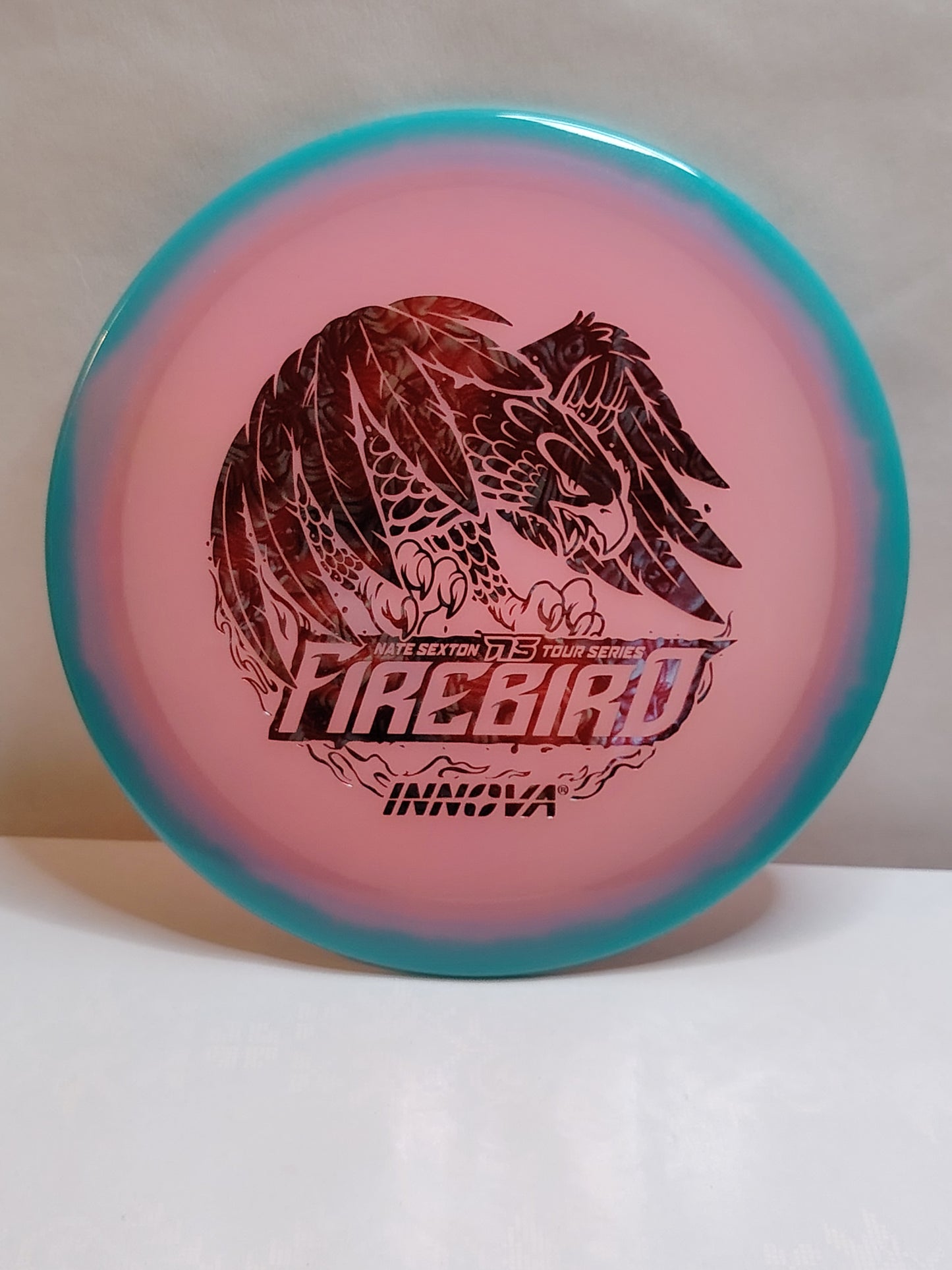 Innova Firebird (Proto Glow Halo Champion – Nate Sexton Tour Series 2024) Sininen/Pinkki 173–5 g