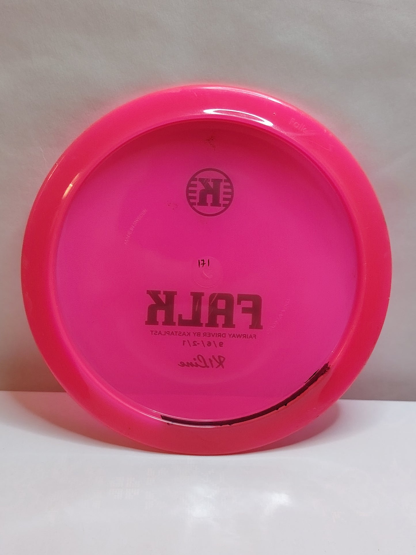 Kastaplast Falk K1 Line – Punainen, 171 g, Kunto A-