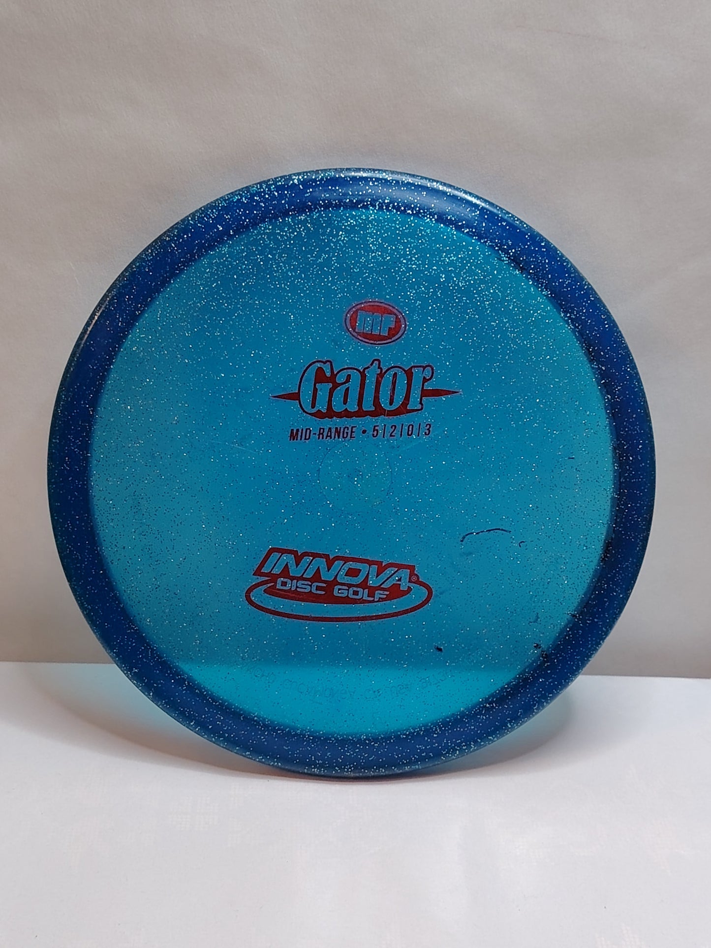 Innova Metal Flake Gator – Sininen, n. 177 g, Kunto A-