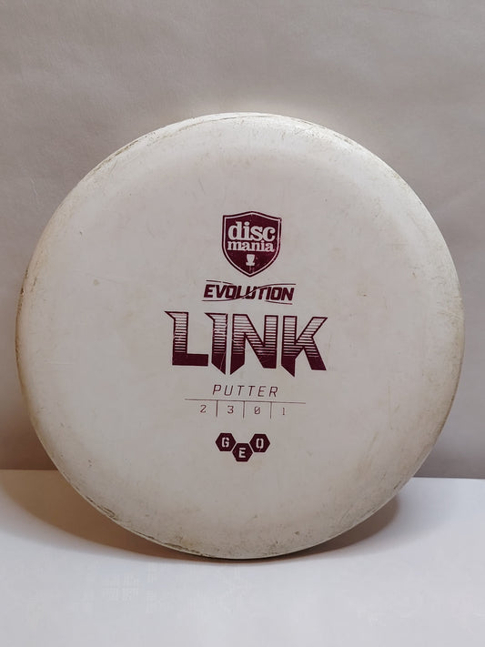 Discmania Geo Link – Valkoinen, 176 g, Kunto C+