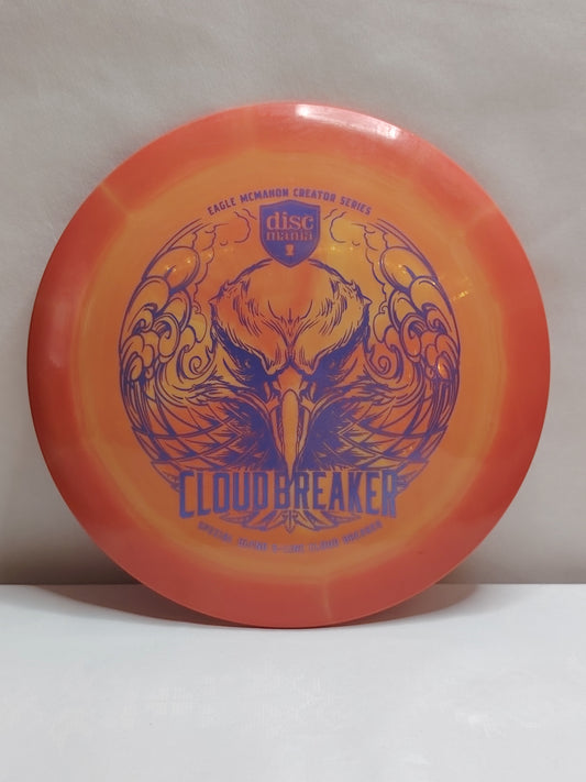 Discmania Special Blend S-Line Cloud Breaker – Eagle McMahon Signature DD3, Oranssi, 175 g, Kunto: Uusi