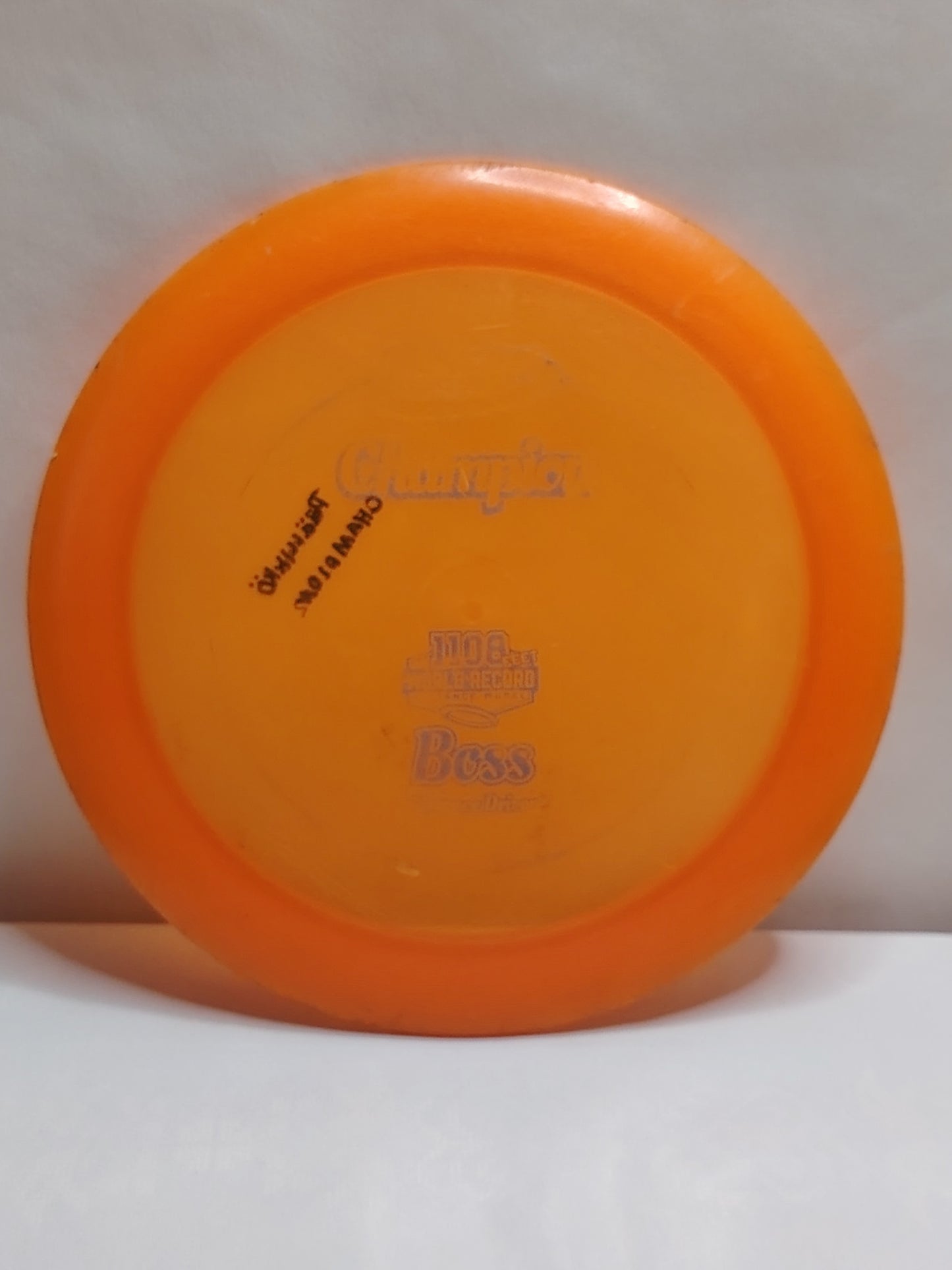 Innova Champion Boss – David Wiggins Jr., Oranssi, n. 173 g, Kunto: C+