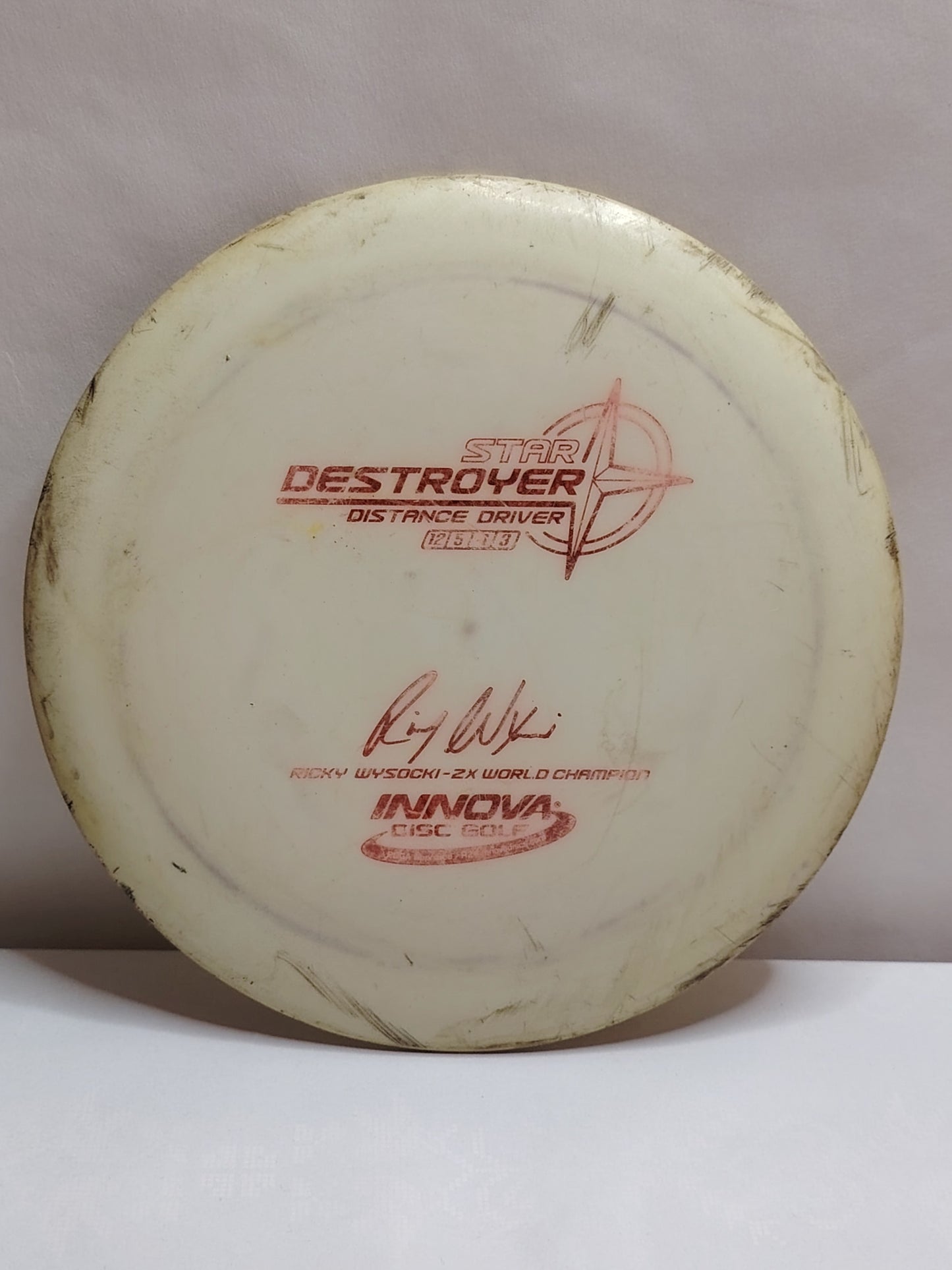 Innova Star Destroyer – Ricky Wysocki 2X World Champion, Valkoinen, n. 173 g, Kunto: C