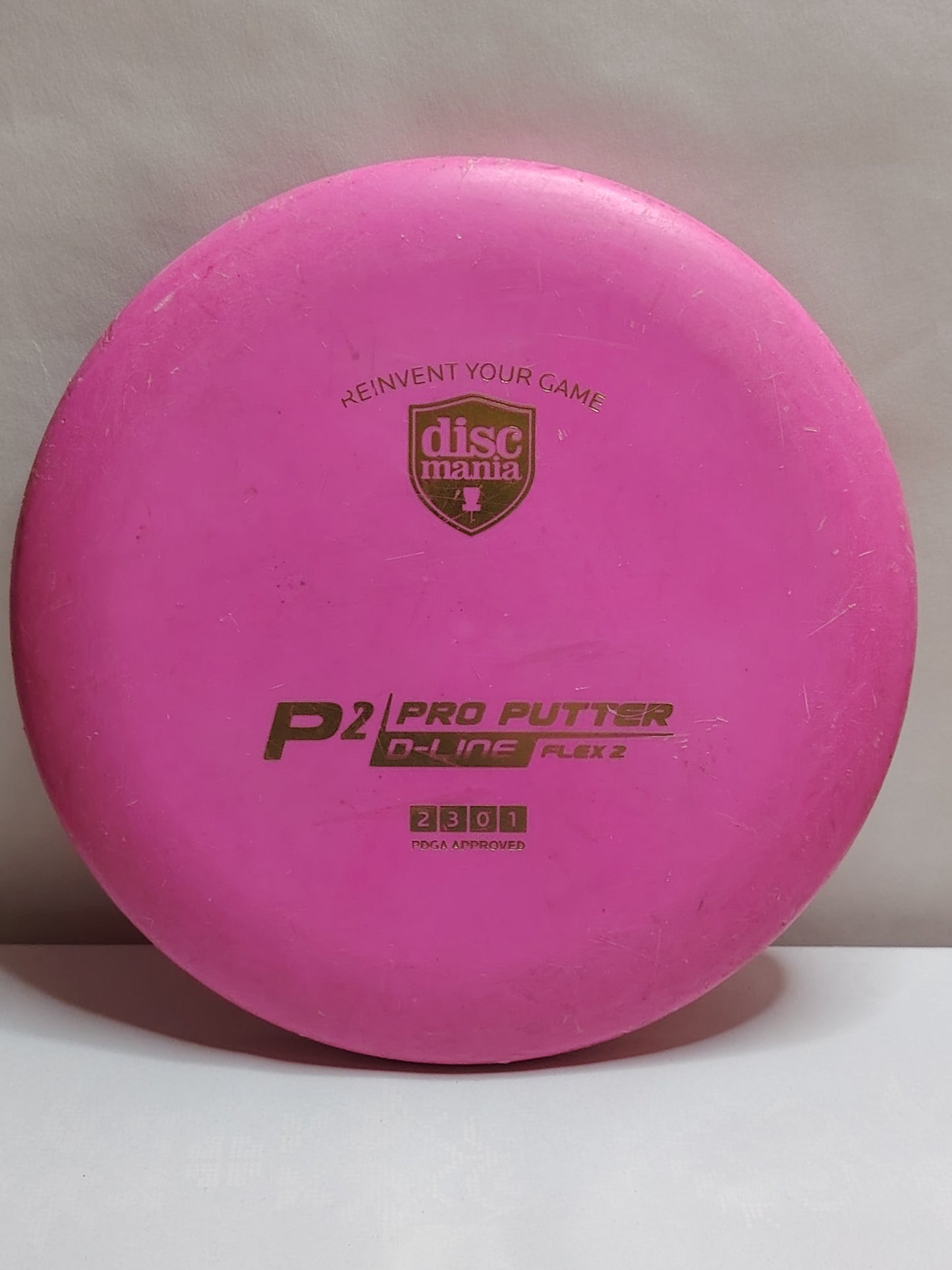 Discmania P2 – D-Line Flex 2, Pinkki, 173 g, Kunto: B