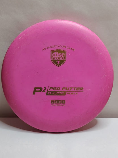 Discmania P2 – D-Line Flex 2, Pinkki, 173 g, Kunto: B