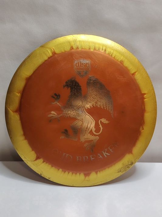 Discmania Cloud Breaker – Golden Horizon S-Line, Eagle McMahon Signature Series, Kulta/Oranssi, 173 g, Kunto: B
