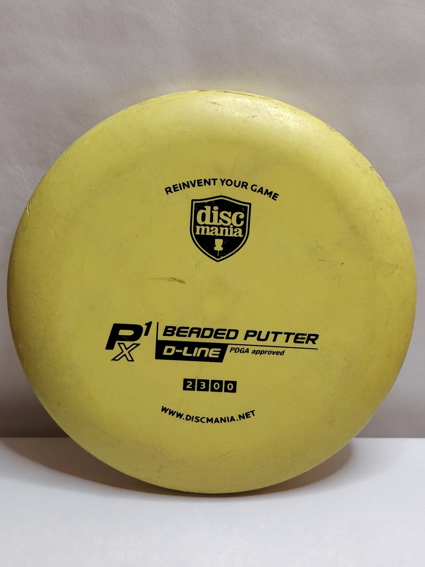 Discmania Innova Made P1x – D-Line, Keltainen, 173 g, Kunto: B
