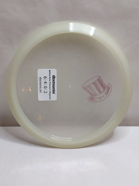 Discmania Active Glow Premium Magician – Valkoinen, n. 173 g, Kunto: Käyttämätön