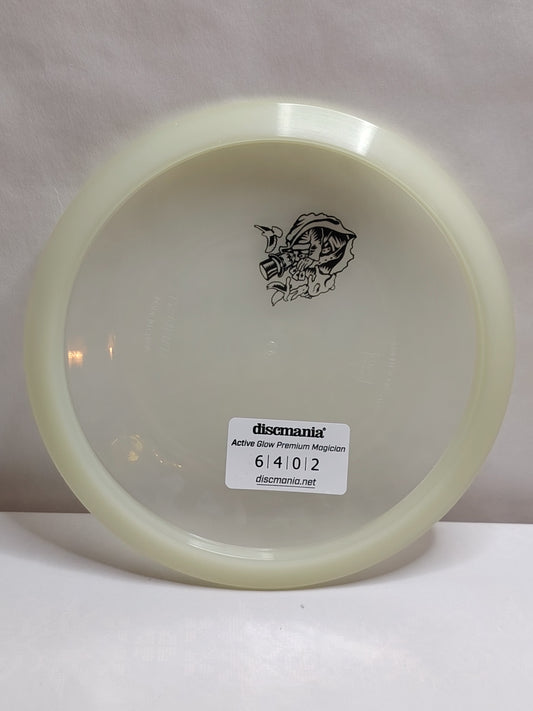 Discmania Active Glow Premium Magician – Valkoinen, n. 173 g, Kunto: Käyttämätön