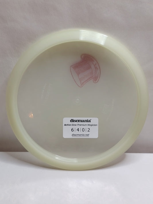 Discmania Active Glow Premium Magician – Valkoinen, n. 173 g, Kunto: Käyttämätön