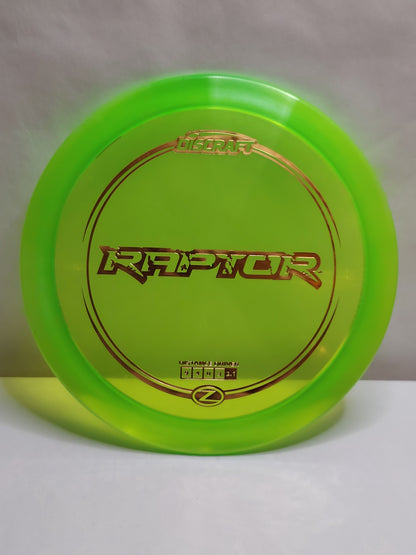Discraft Z Raptor – Vihreä, n. 173 g, Kunto: Käyttämätön