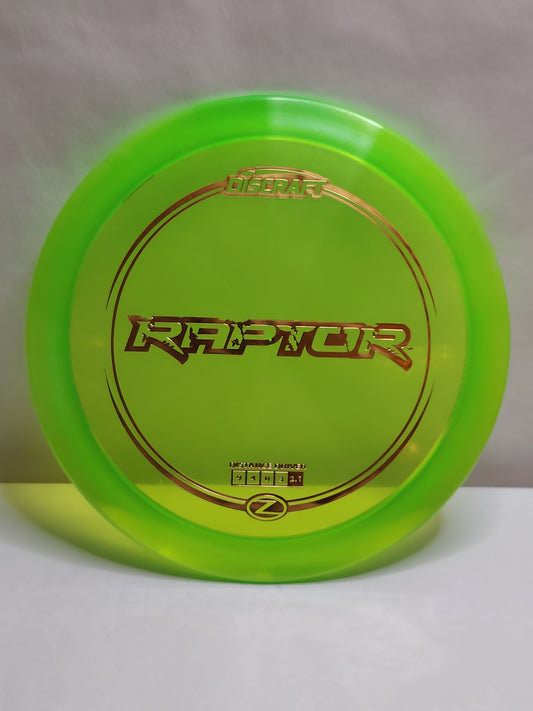 Discraft Z Raptor – Vihreä, n. 173 g, Kunto: Käyttämätön