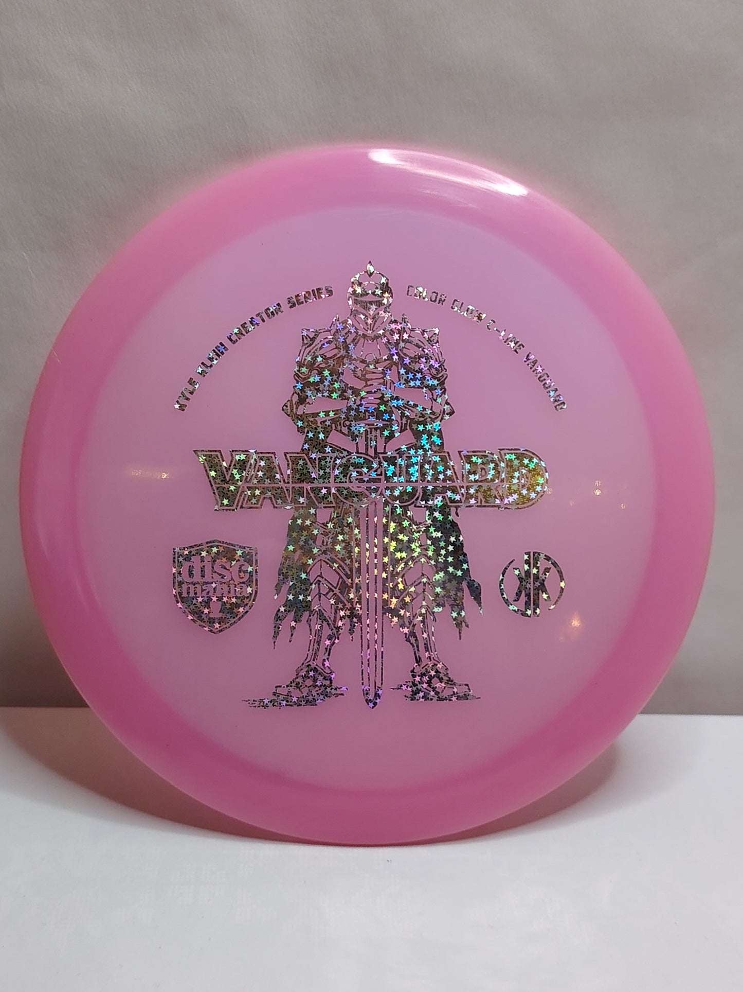 Discmania Color Glow C-Line Vanguard – Kyle Klein Creator Series, Pinkki, 173 g, Kunto: A