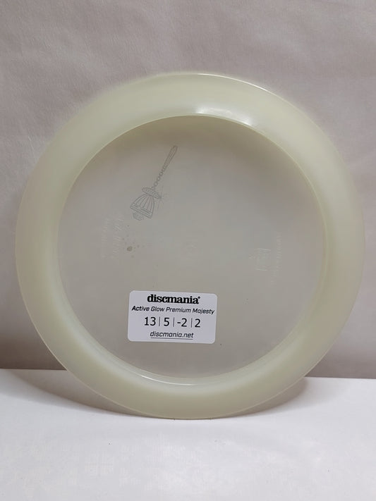 Discmania Active Glow Premium Majesty – Läpinäkyvä, n. 173 g, Kunto: A-