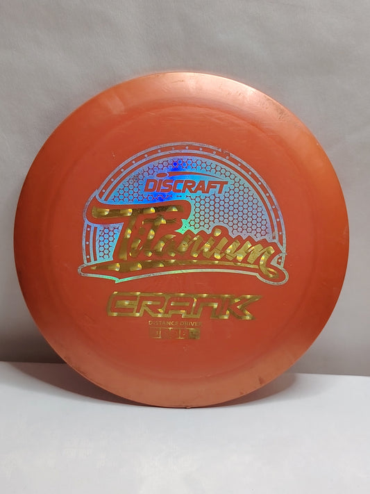 Discraft Titanium Crank – Oranssi, n. 173 g, Kunto: B+