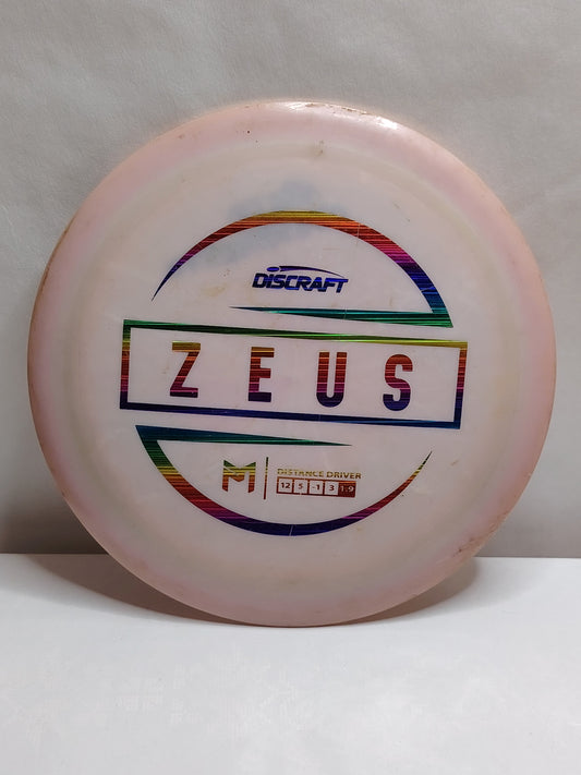 Discraft ESP Zeus – Paul McBeth Signature, Vaalea, 167–169 g, Kunto: B+