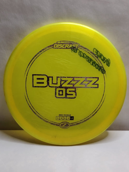 Discraft Buzzz OS – Keltainen, n. 177 g, Kunto: B+