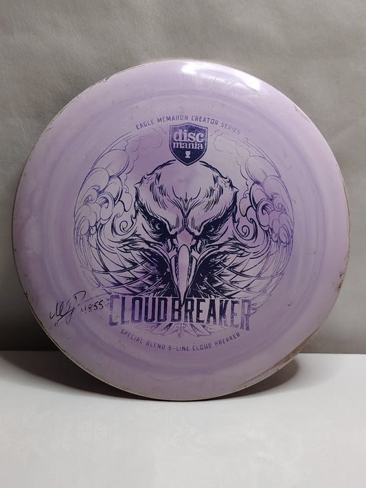 Discmania Cloud Breaker – Special Blend S-Line, Eagle McMahon, Violetti, 175 g, Kunto: B