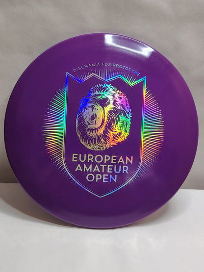 Discmania S-Line FD2 Prototype – European Open, Innova Made, Liila, 165 g, Kunto: Käyttämätön