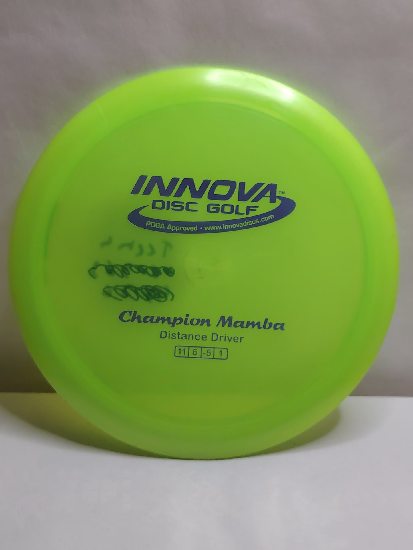 Innova Champion Mamba – Vihreä, 175 g, Kunto: A-