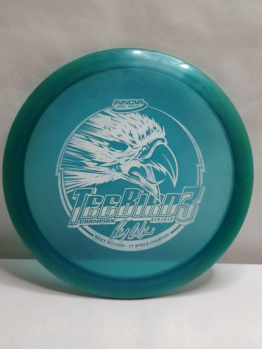 Innova Champion Teebird3 – Ricky Wysocki Signature, Sininen, 173–175 g, Kunto: A-