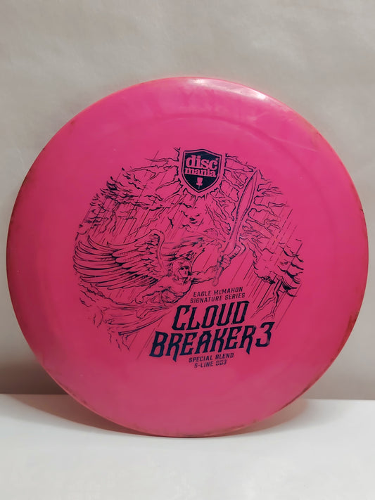 Discmania Cloud Breaker 3 – Special Blend S-Line DD3, Pinkki, 173 g, Kunto: B