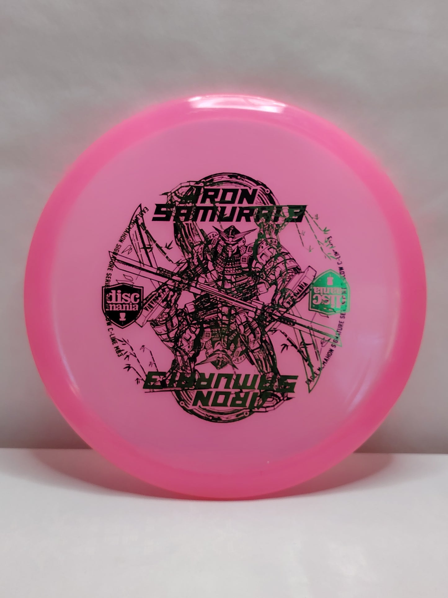 Discmania MD3 – Iron Samurai 3 – Eagle McMahon Signature, Pinkki, 178 g, Kunto: A