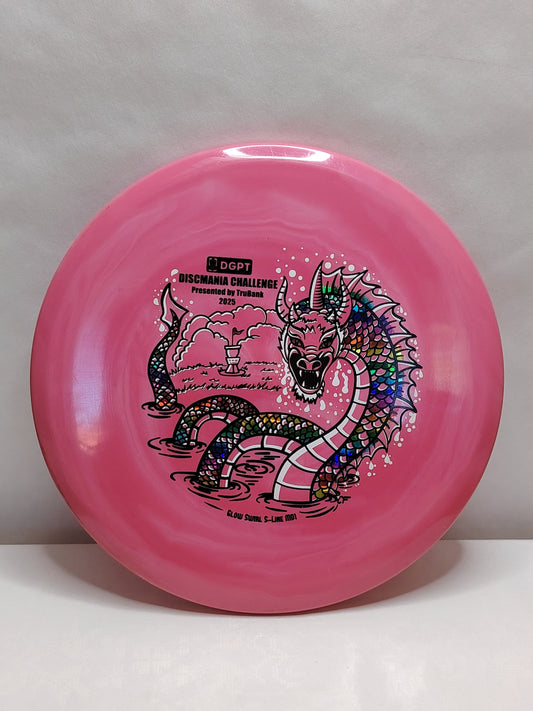 Discmania Glow Swirl S-Line MD1 – Pinkki, 177 g, Kunto: A