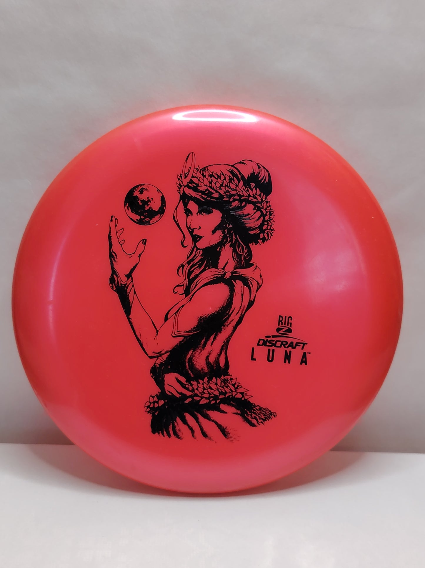 Discraft Big Z Luna – Paul McBeth Signature, Punainen, n. 174 g, Kunto: A