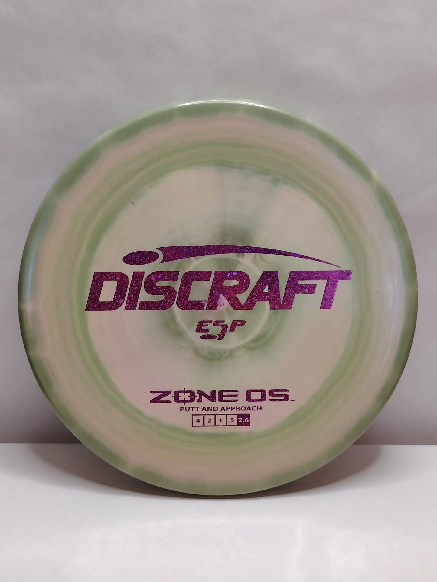 Discraft ESP Zone OS – Vihreä, n. 177 g, Kunto: B
