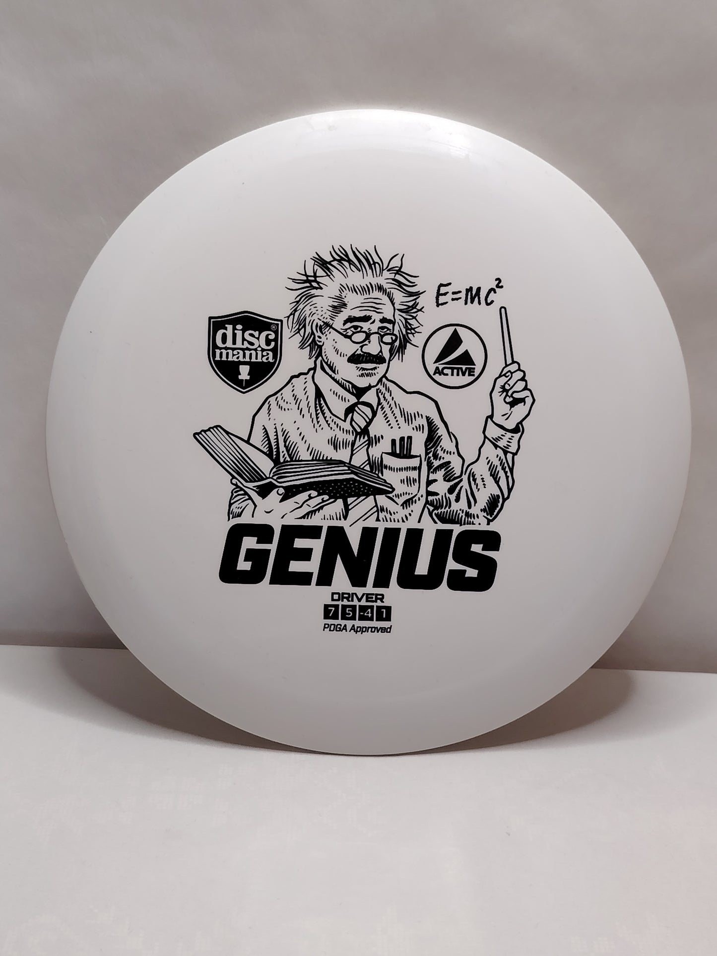 Discmania Active Genius – Valkoinen, n. 173 g, Kunto: Käyttämätön
