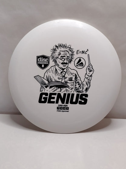 Discmania Active Genius – Valkoinen, n. 173 g, Kunto: Käyttämätön