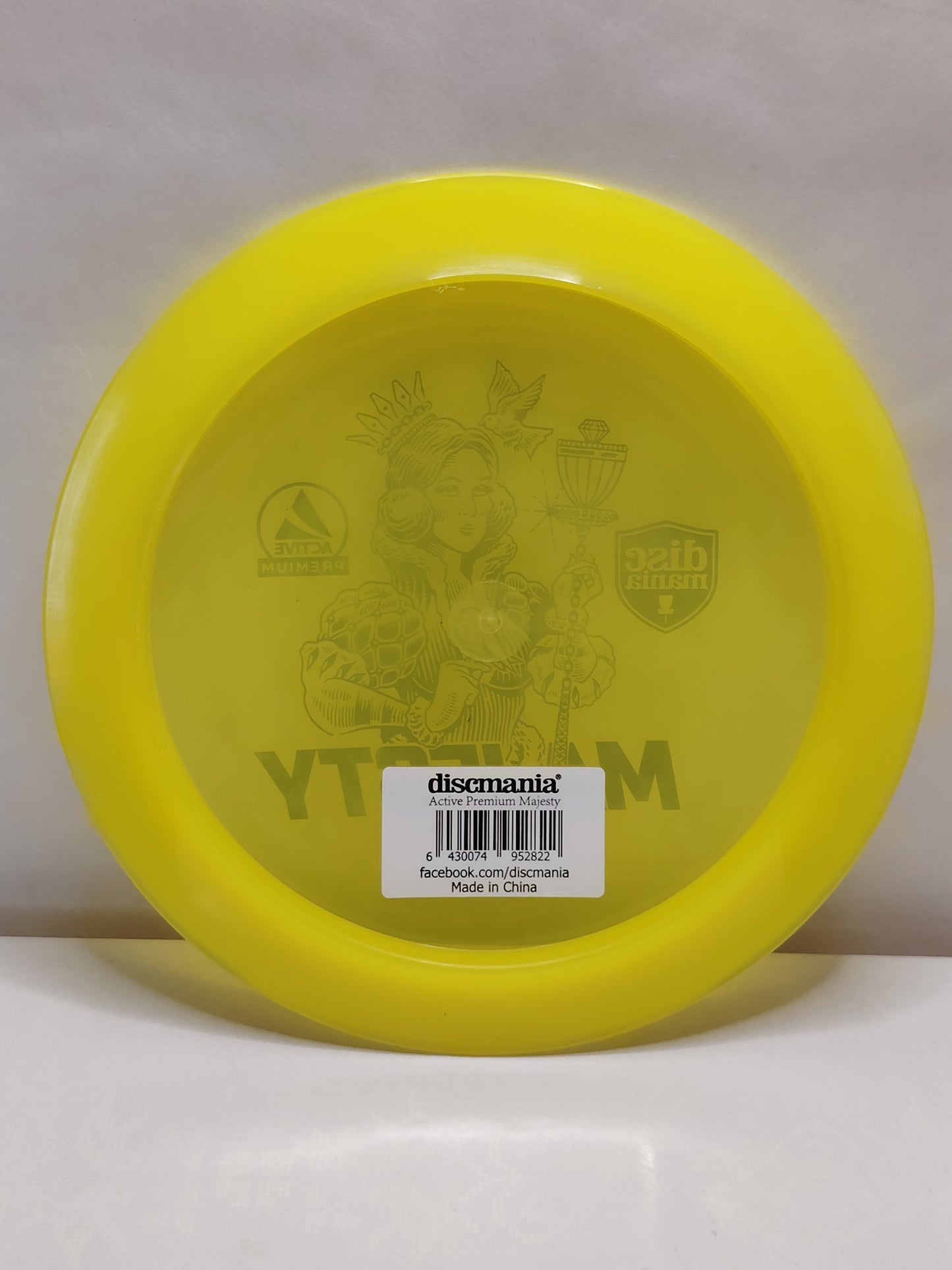 Discmania Active Premium Majesty – Keltainen, n. 173 g, Kunto: Käyttämätön