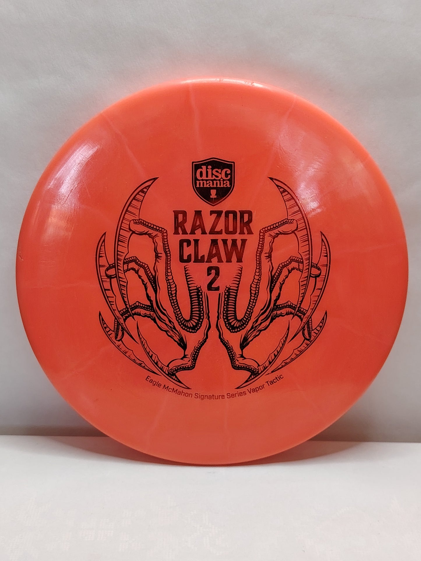 Discmania Vapor Tactic – Razor Claw 2 – Eagle McMahon Signature, Punainen, 176 g, Kunto: B+