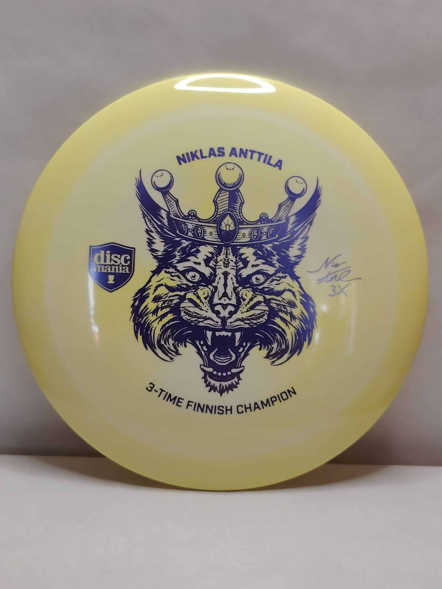 Discmania S-Line DD3 – Niklas Anttila 3-Time Finnish Champion, Keltainen, 175 g, Kunto: Käyttämätön