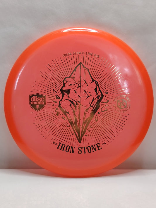 Discmania Color Glow C-Line P3x – Iron Stone, Punainen, 176 g, Kunto: A-