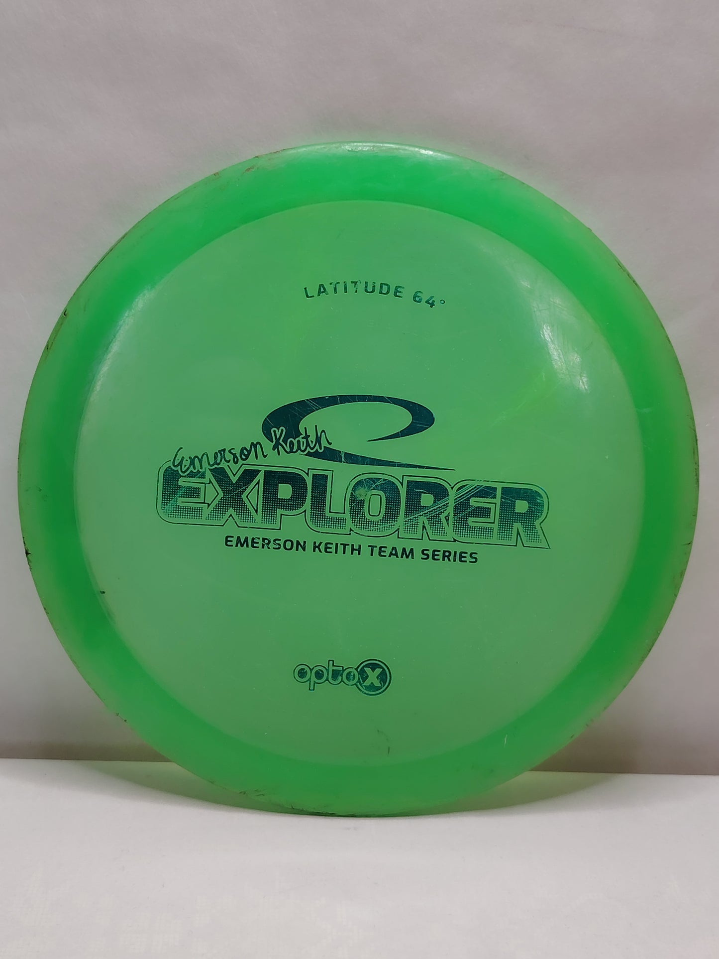 Latitude 64 Opto-X Explorer – Emerson Keith, Vihreä, 176 g, Kunto: B-