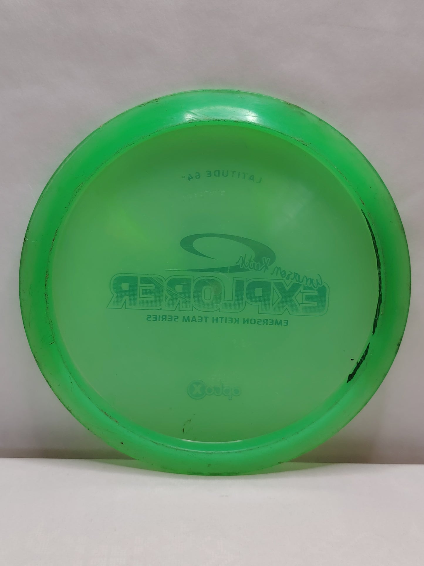 Latitude 64 Opto-X Explorer – Emerson Keith, Vihreä, 176 g, Kunto: B-