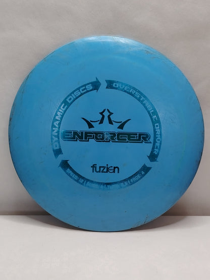 Dynamic Discs Fuzion Enforcer – Sininen, 173 g, Kunto: B-